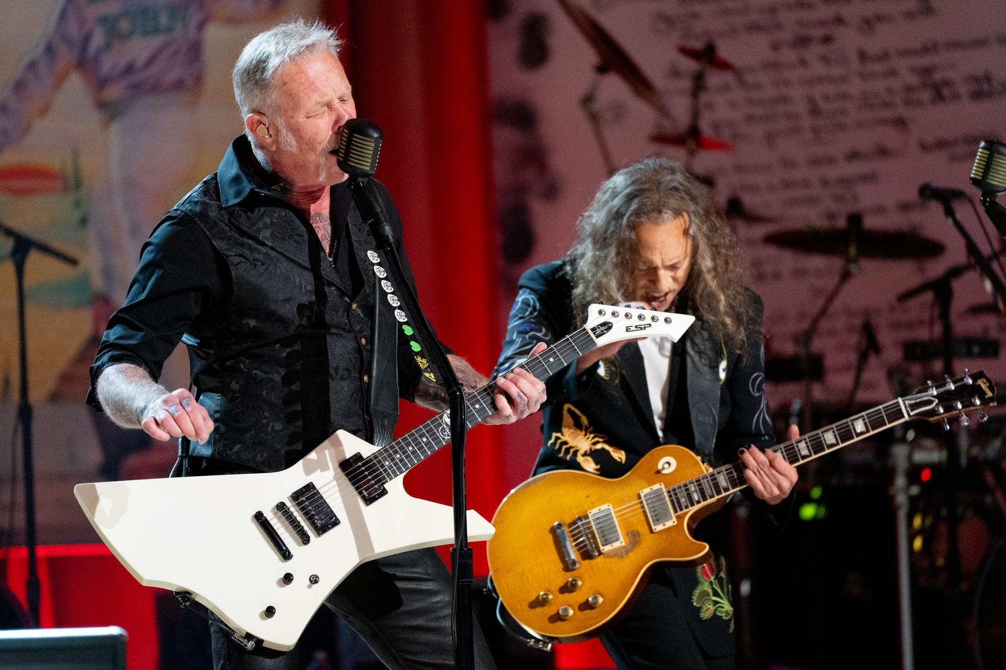 Metallica at the Gershwin Prize