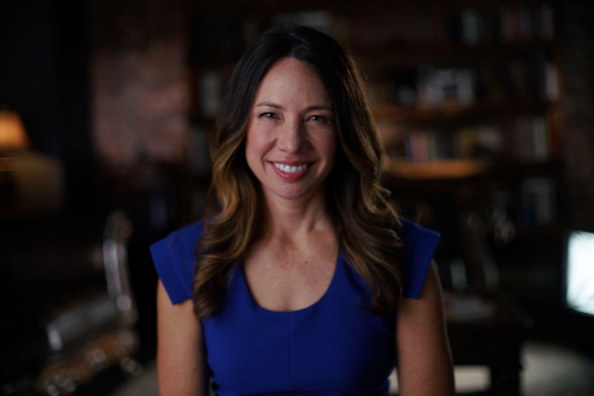 Dr. Christine Yu Moutier, MD smiles at the camera