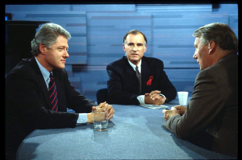 Clinton And Brown On MacNeil-Lehrer News Hour